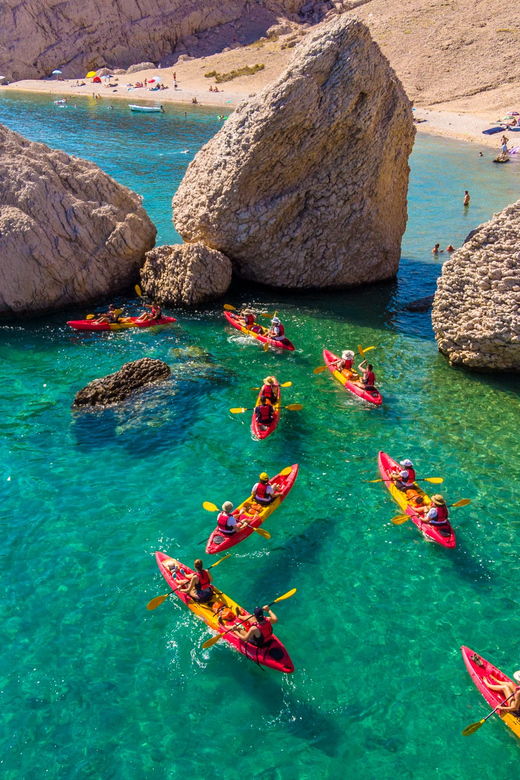From Metajna/Novalja: Pag Bay Guided Sea Kayaking Tour - From Metajna/Novalja: Pag Bay Guided Sea Kayaking Tour