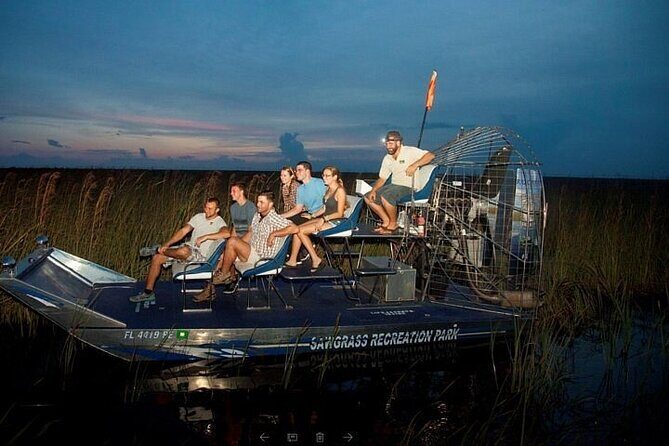From Miami: Everglades at Night with Airboat and Alligators Tour - Good To Know