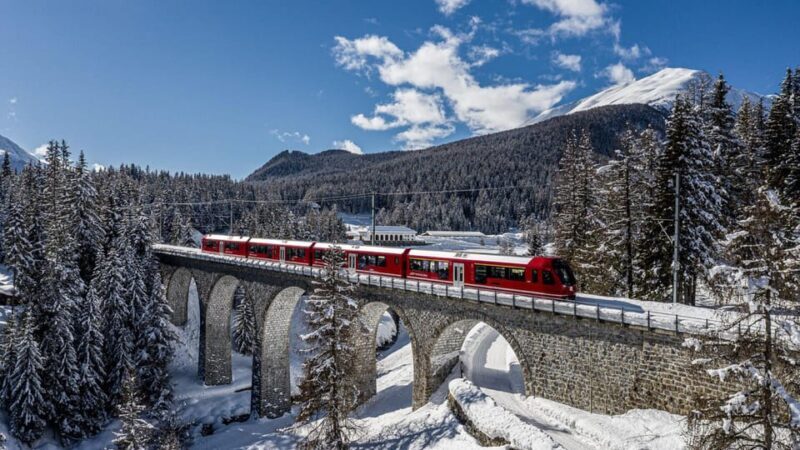 From Milan: Bernina Express Train and St. Moritz Tour - Disembarking in St. Moritz – Free Exploration