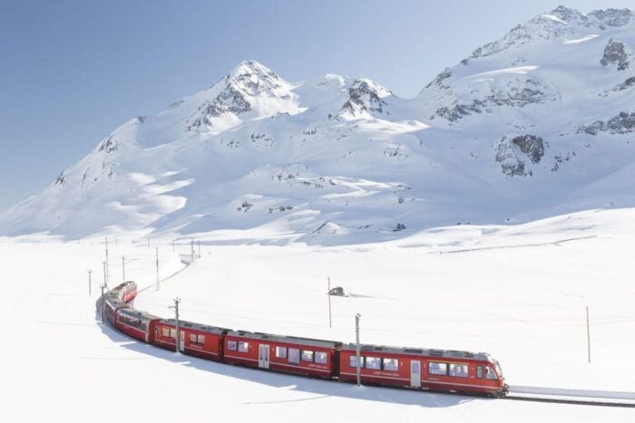 From Milan: Bernina Train, Swiss Alps & St. Moritz Day Trip - Tour Duration and Departure Time
