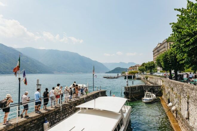 From Milan: Lake Como and Bellagio Private Boat Cruise - Full Description
