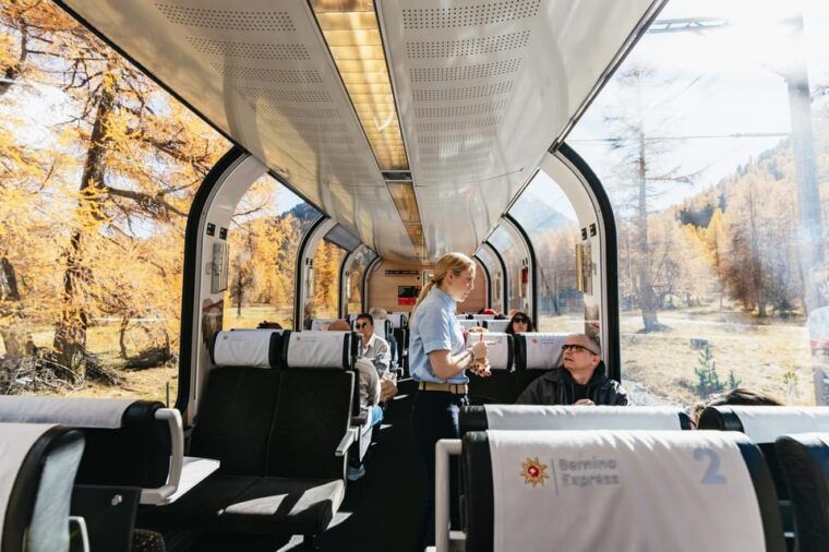 From Milan: St. Moritz and Panoramic Bernina Express Tour - Scenic Experience
