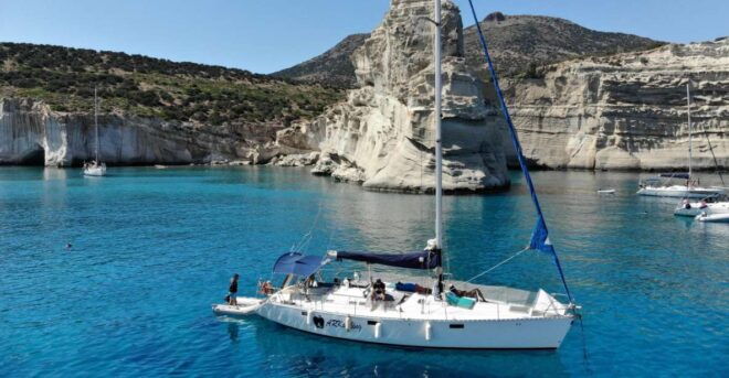 From Milos: Guided Day Cruise to Kleftiko With Lunch - Duration and Activities