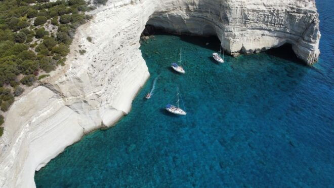 From Milos: Guided Day Cruise to Kleftiko With Lunch - Discovering Milos History and Local Life