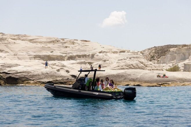 From Milos: Kimolos & Poliegos Islands Private Boat Tour - Luxurious Powerboats