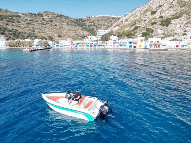 From Milos: Rent a Boat to Kleftiko (No License Required) - Details About the Boat