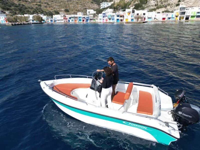 From Milos: Rent a Boat with guide to Kleftiko - The Practical Side: What’s Included and What You Need to Know