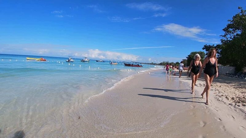 From Montego Bay: Negril Beach & Rick's Cafe Sunset Day Trip - Transportation and Duration