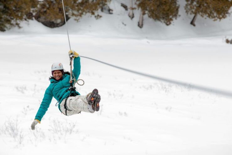 From Montreal: Zip-Lining and Snowshoeing Mountain Day Trip - Experience Highlights