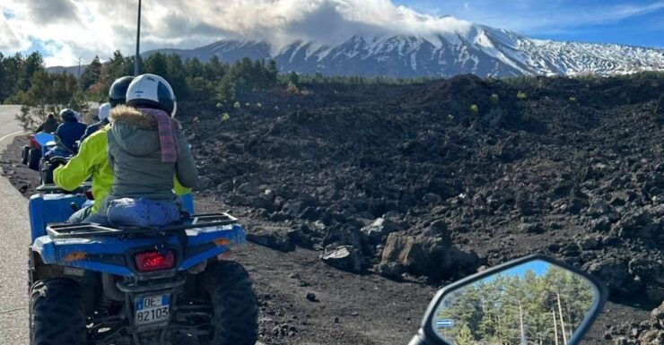 From Motta Camastra: Mount Etna & Alcantara Gorges Quad Tour - Duration and Languages Offered