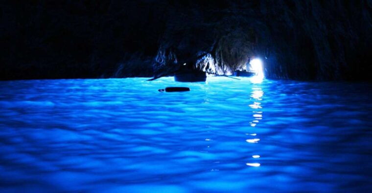From Naples: Blue Grotto and Capri Trip - Capri Town: Shopping, People-Watching, and Iconic Sights