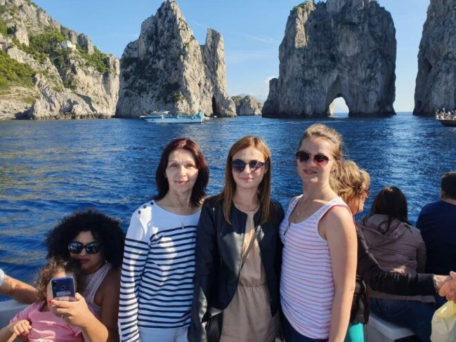 From Naples: Capri Island Tour With Lunch and Blue Grotto - Boat Tour Itinerary