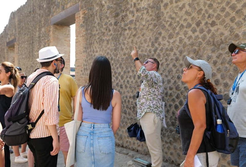 From Naples: Guided walking tour of Pompeii with entry ticket and train - Authentic Experiences and Hidden Gems