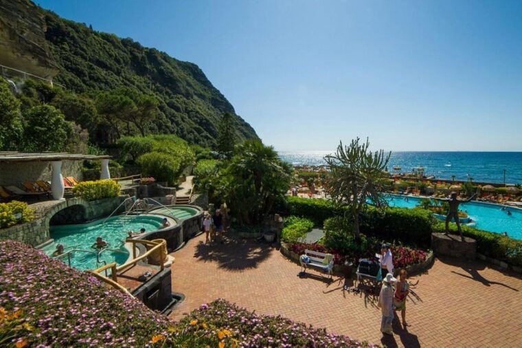 From Naples: Ischia Poseidon Gardens Ticket with Transfers - The Experience in Practice