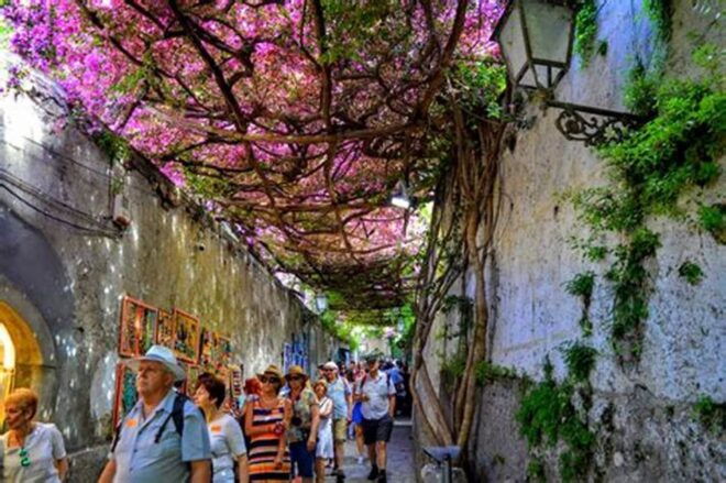 From Naples: Pompei, Sorrento, and Amalfi Coast Tour - Explore the Town of Sorrento