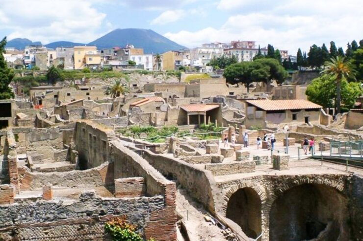 From Naples: Pompeii and Herculaneum Self-Guided Van Trip - Highlights