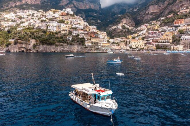 From Naples: Positano & Amalfi Boat Tour With Van Transfer - Tour Highlights
