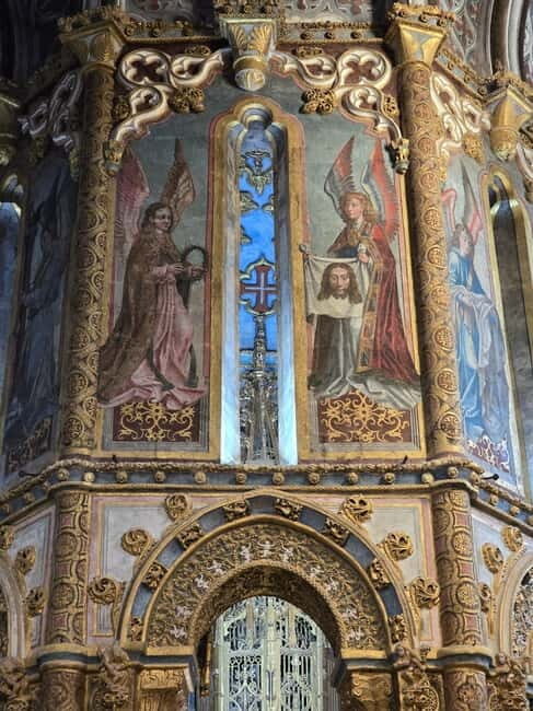 From Nazaré - Tomar, Fátima, Batalha, Alcobaça, & Óbidos - The First Stop: Convent of Christ in Tomar