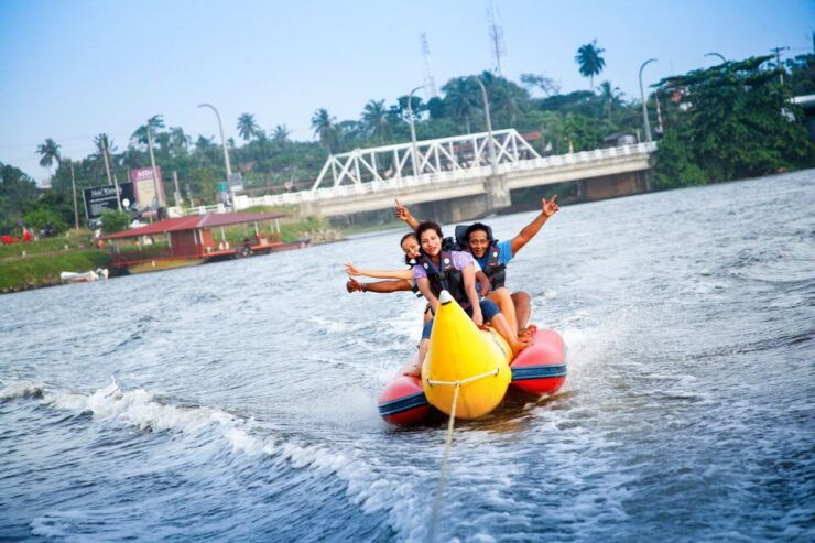 From Negombo: Bentota Water Sports and Galle City Tour - Experience