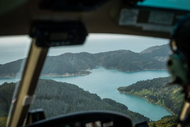 From Nelson: Marlborough Sounds Scenic Helicopter Flight - Booking Details for the Helicopter Flight