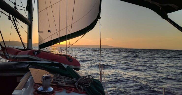 From Neos Marmaras: Sunset Sailing Tour to Coves & Islands - Pricing and Duration