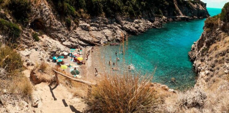 From Nerano: Kayaking Tour to the Bay of Leranto - Tour Location