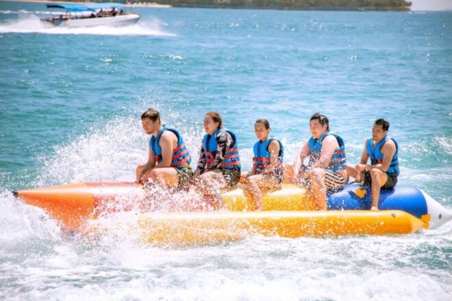 From Nha Trang : Tour 3 Islands of Nha Trang - Bai Tranh Beach Adventures