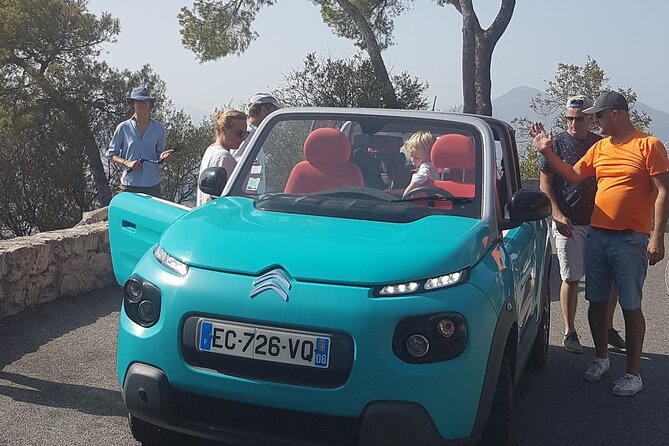 From Nice to Monaco in 4 Seats Electric Convertible - Route and Scenic Highlights