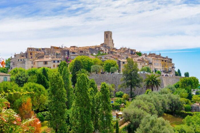 From Nice: Wine Tasting, Cannes, and Countryside Tour - Scenic Views at Gairaut Waterfall