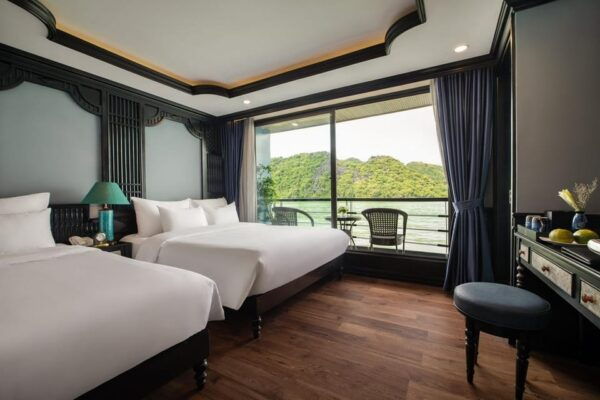 From Ninh Binh : 2-3 Days Lan Ha Bay- Balcony, Jacuzzy Cabin - Culinary and Cultural Activities
