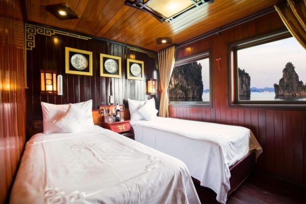From Ninh Binh: 2-Day Bai Tu Long Bay on Dragon Pearl Cruise - Included Amenities