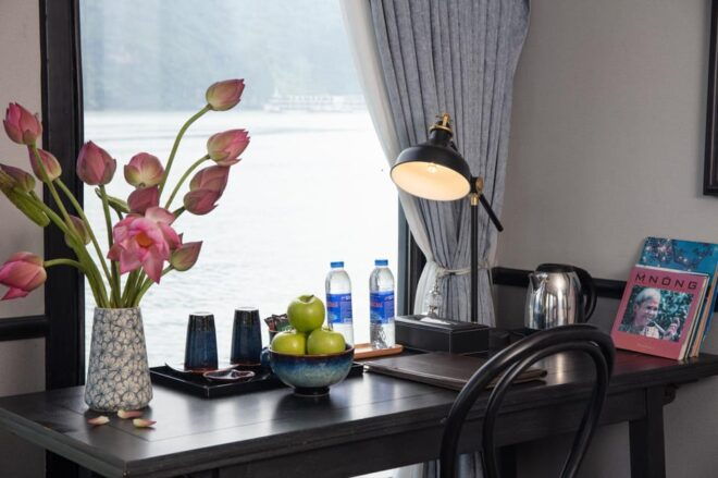 From Ninh Binh : 2-Days Lotus Luxury Cruise Lan Ha Bay - Included Amenities