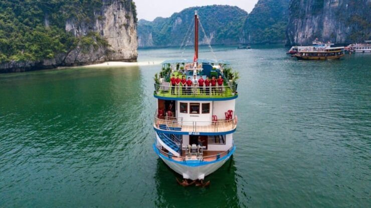 From Ninh Binh : 2-Days Sunlight Boutique Lan Ha Bay Cruise - Itinerary Highlights