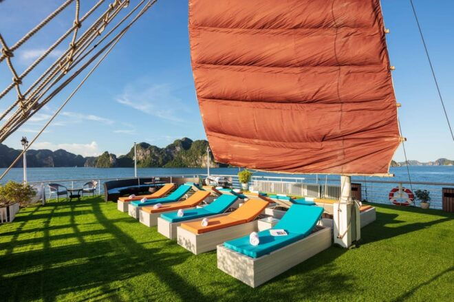 From Ninh Binh: 3-Day Verdure Lotus Luxury Lan Ha Bay Cruise - Relaxation