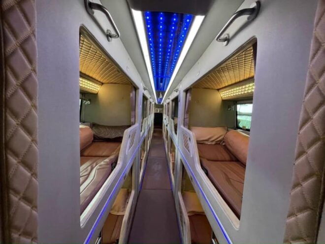 From Ninh Binh Best Transfer to Ha Giang by Royal Cabin Bus - Bus Features and Comfort