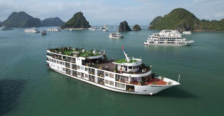 From Ninh Binh : Ha Long Bay 5 Star Cruise , Private Balcony - Luxurious Accommodation With Private Balcony