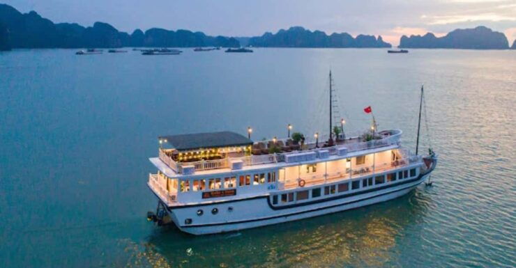 From Ninh Binh : Ruby Ha Long Bay Overnight Cruise 2D 1N - Day 1 Itinerary Details