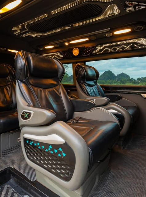 From Ninh Binh Transfer to Cat Ba by Luxury Limouisine Van - Luxury Vehicle Features