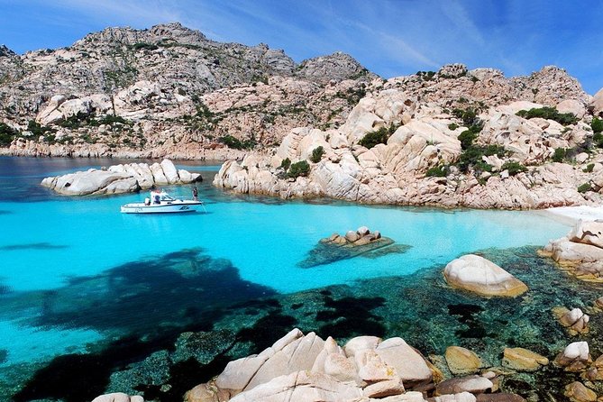 From Olbia: Boat Tour in the La Maddalena Archipelago in Sardinia - All-Inclusive Tour of Sardinias Maddalena Archipelago