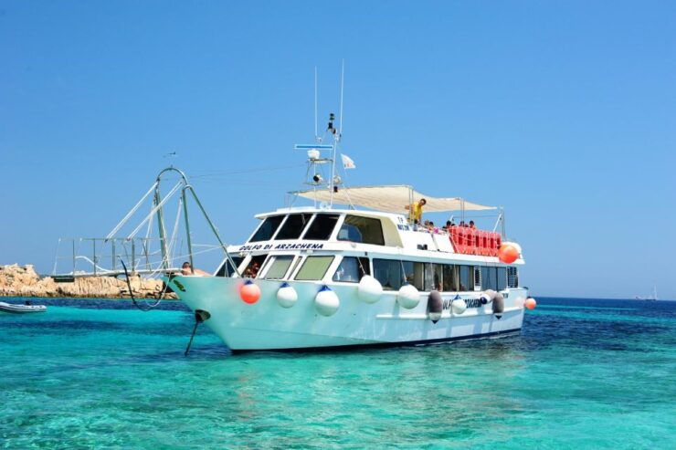 From Olbia: Full-day Boat Tour of La Maddalena Archipelago - Highlights of the Boat Tour