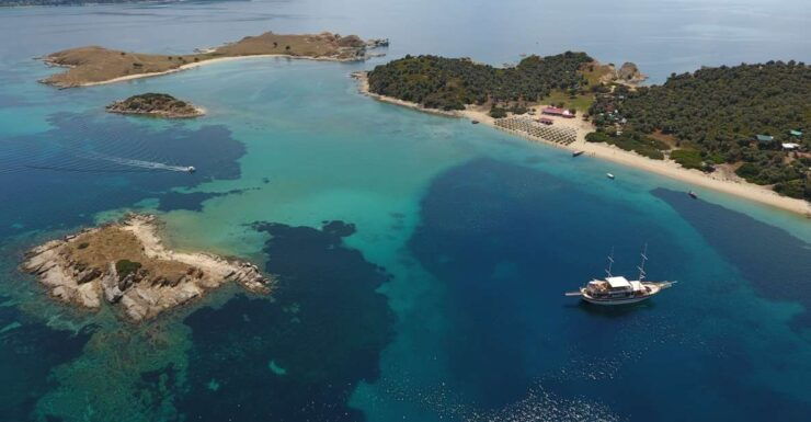From Ouranoupoli: Blue Lagoon Two Island Cruise - Island Exploration Highlights