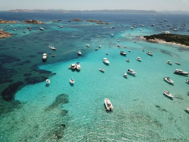 From Palau: La Maddalena Islands Half-Day Rubber Boat Tour - Itinerary