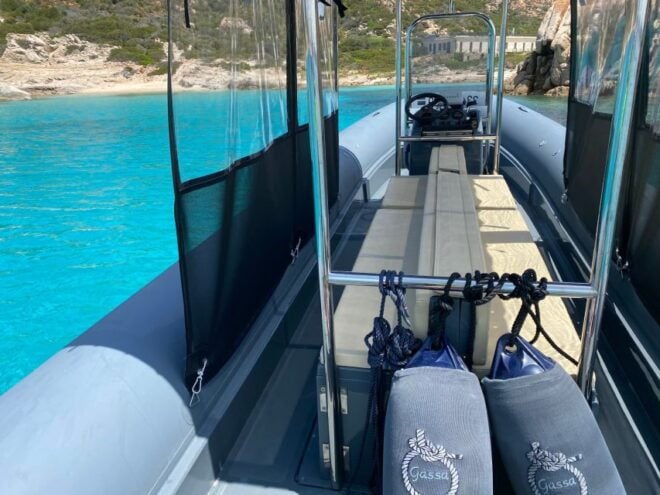 From Palau: La Maddalena Islands Half-Day Rubber Boat Tour - Live Tour Guide