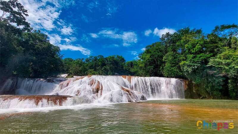 From Palenque: Palenque, Agua Azul Waterfalls and Misol-Ha - The Refreshing Misol-Ha Waterfalls