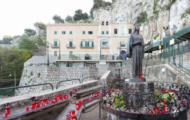 From Palermo: Sanctuary of S. Rosalia, Chinese Pavilion, and Mondello - Sanctuary of S. Rosalia