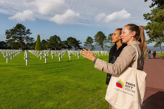 From Paris Landing Beaches With Guide & Hotel Pick up - Exploring the Historic Landing Beaches