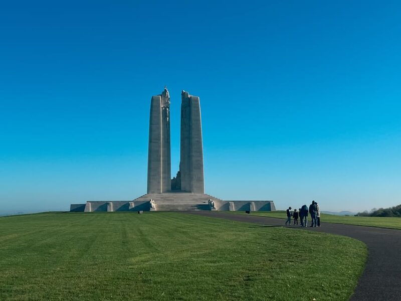 From Paris : WWI Vimy Battlefields - Private Tour - Itinerary Highlights