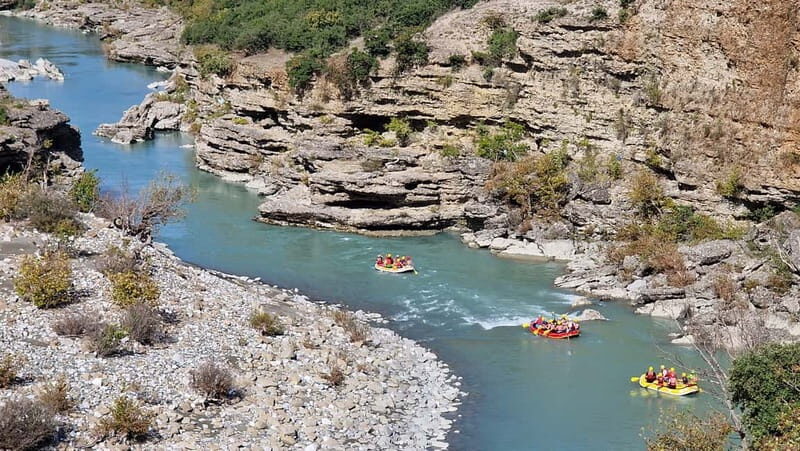 From Permet: Amazing Rafting Experience at Vjosa River - The Value of the Tour