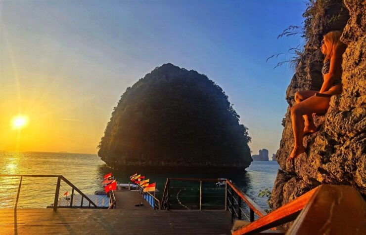 From Phi Phi Don:Sunset and Plankton Snorkeling by Speedboat - Trip Details
