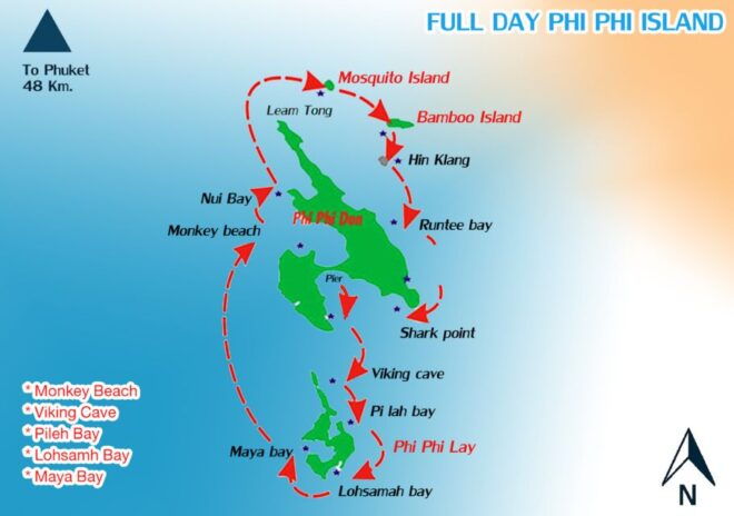 From Phi Phi: Full-Day Sunset Long Tail Boat Tour - Additional Information
